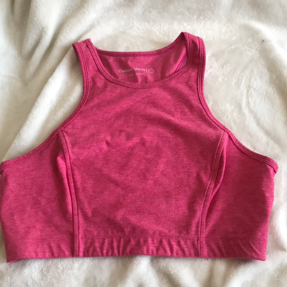 Outdoor Voices Athena Crop Top